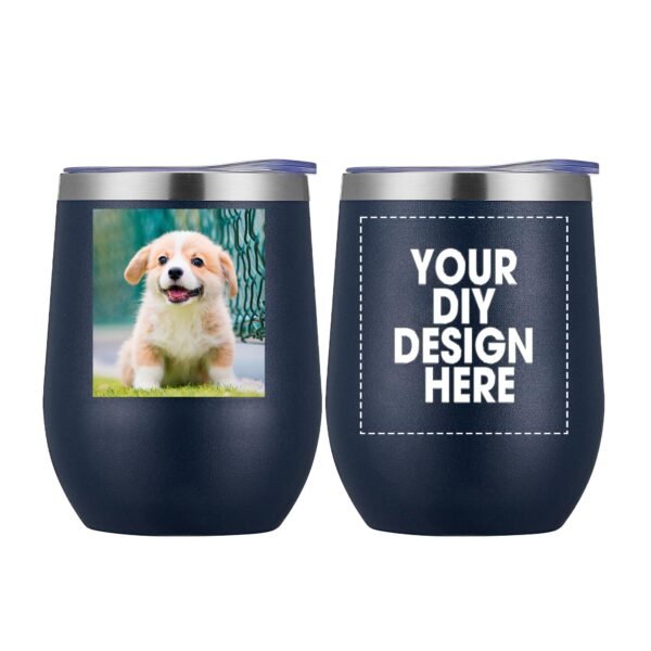 Personalized 12 oz Wine Tumbler